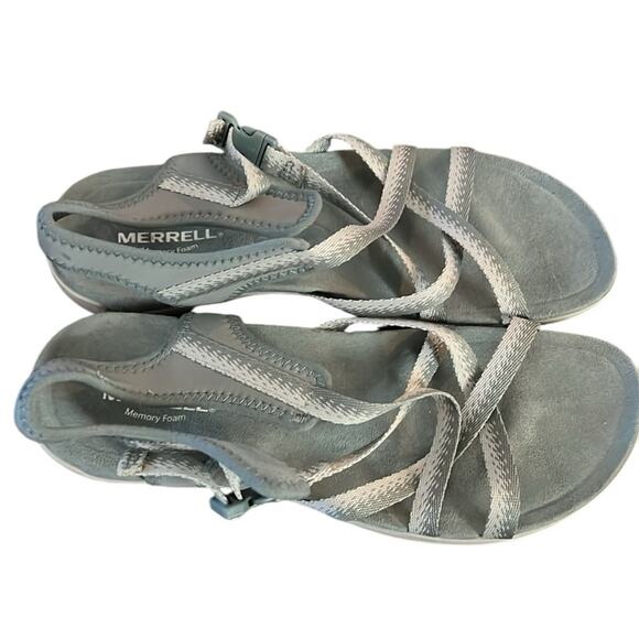 Merrell Shoes - Merrell Moon Air Cushion Memory Foam Strappy Sandals J000792 Size 9